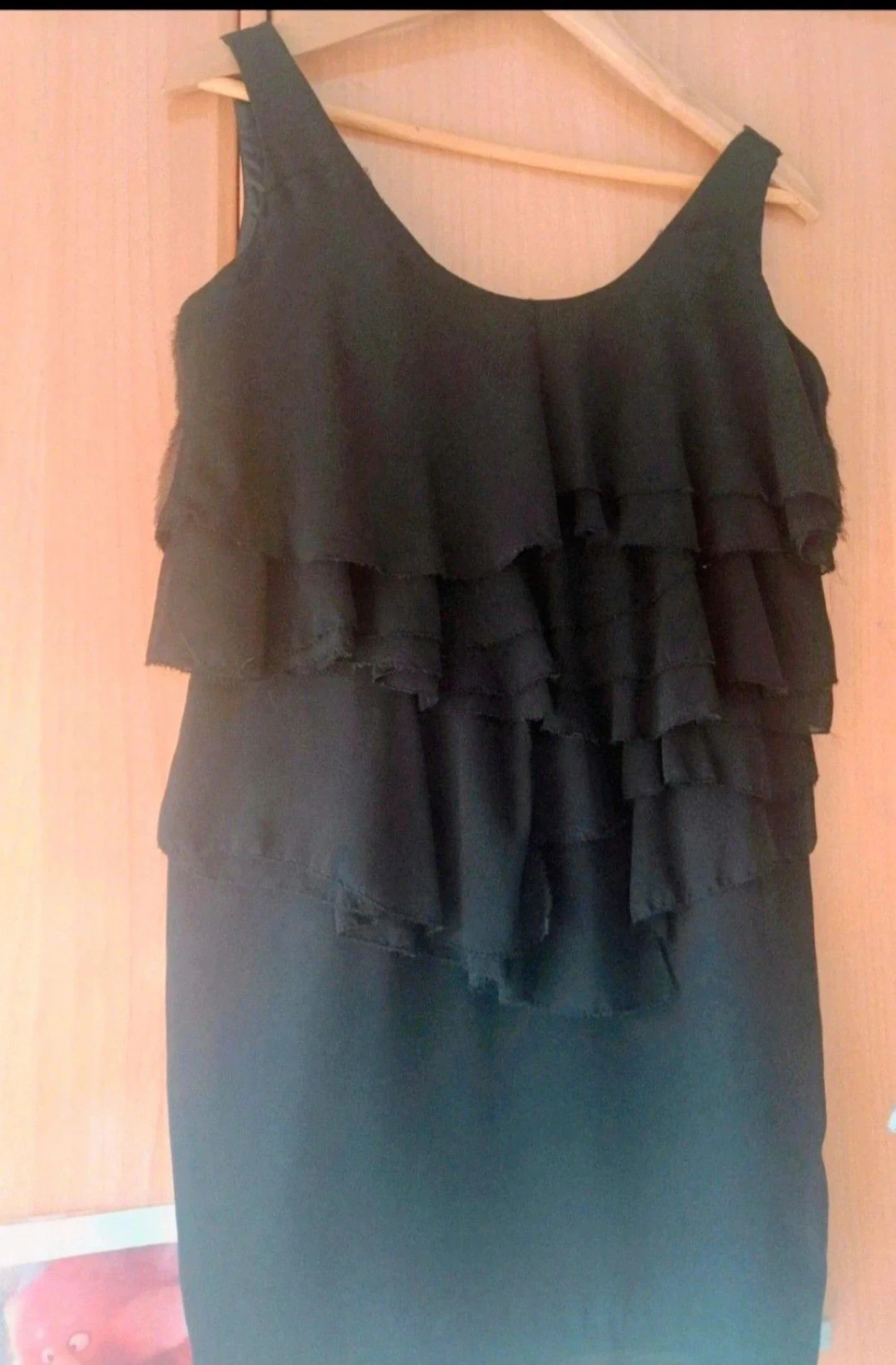 🖤 LITTLE BLACK DRESS DE VOLANTES - ZARA (TALLA L) 🖤 – photo 2